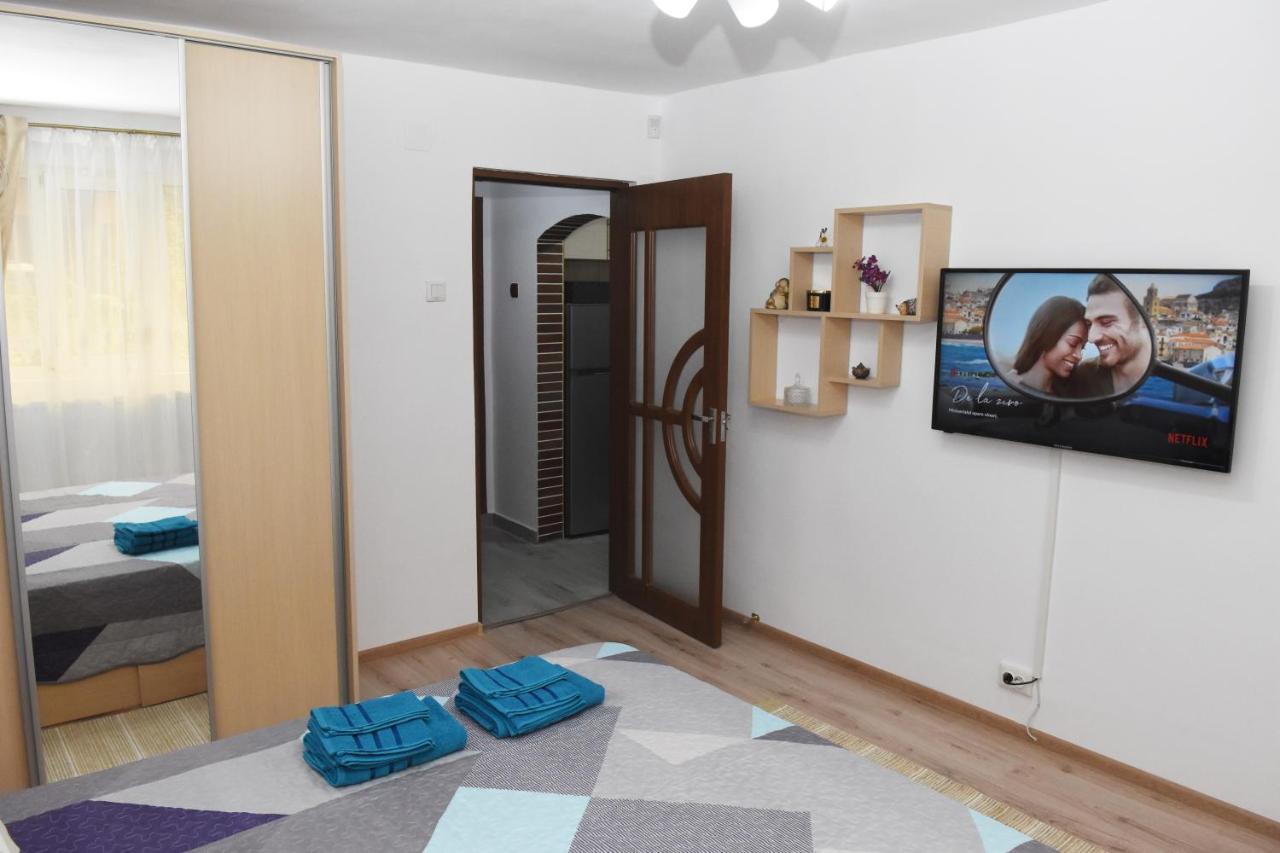 1St Apartment Nehoiu Buitenkant foto
